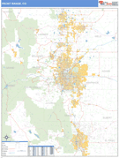 Front Range Metro Area Digital Map Basic Style
